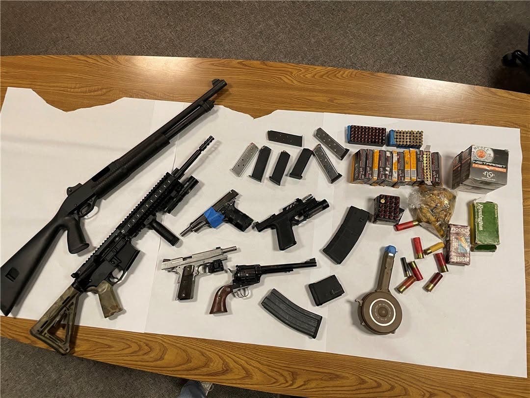Gun Pacter Hand Grenade, 6 Guns Found During Santa Rosa Home Search: Police ...