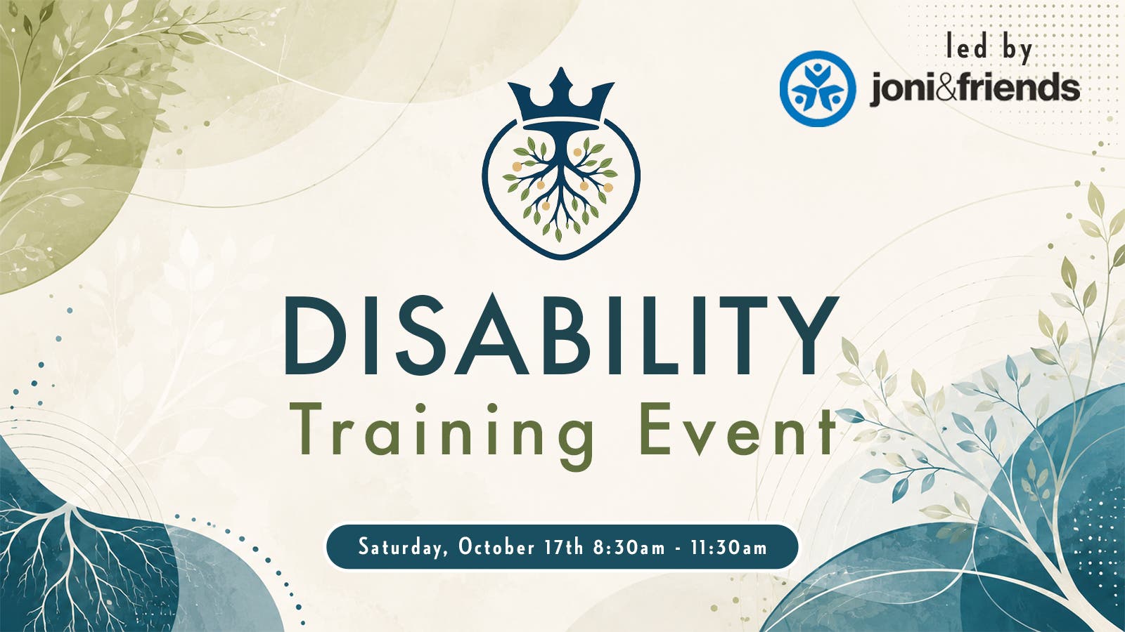Helping those with Disabilities Training Event