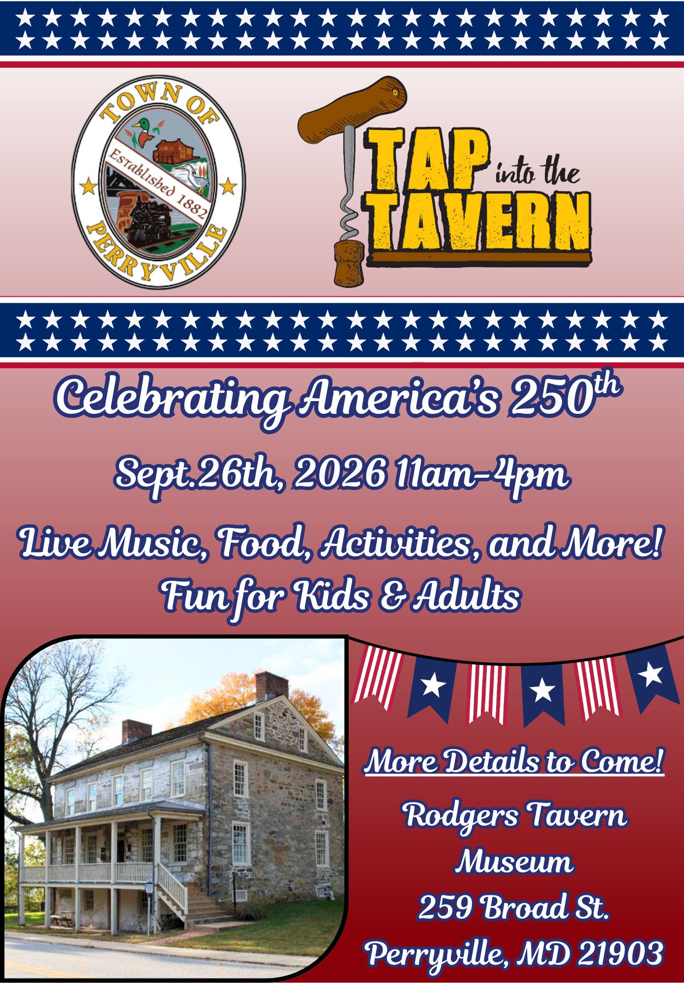 Tap into the Tavern- America 250 Edition