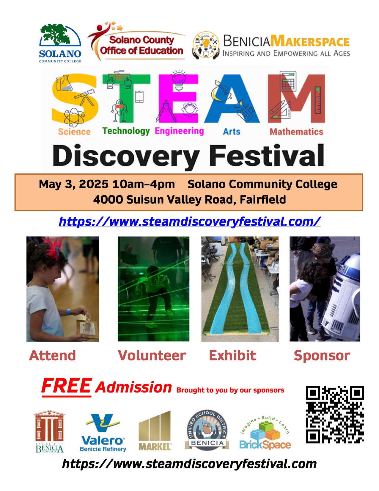 May 3 | STEAM Discovery Festival | Benicia, CA Patch