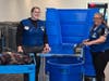 Goodwill Industries-Manasota team members Abra Joseph and Julie Greco at the new Vero Mall ADC