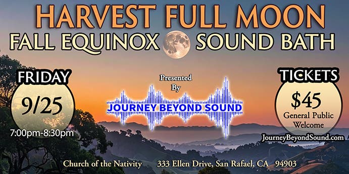 Harvest Full Moon & Fall Equinox Sound Bath
