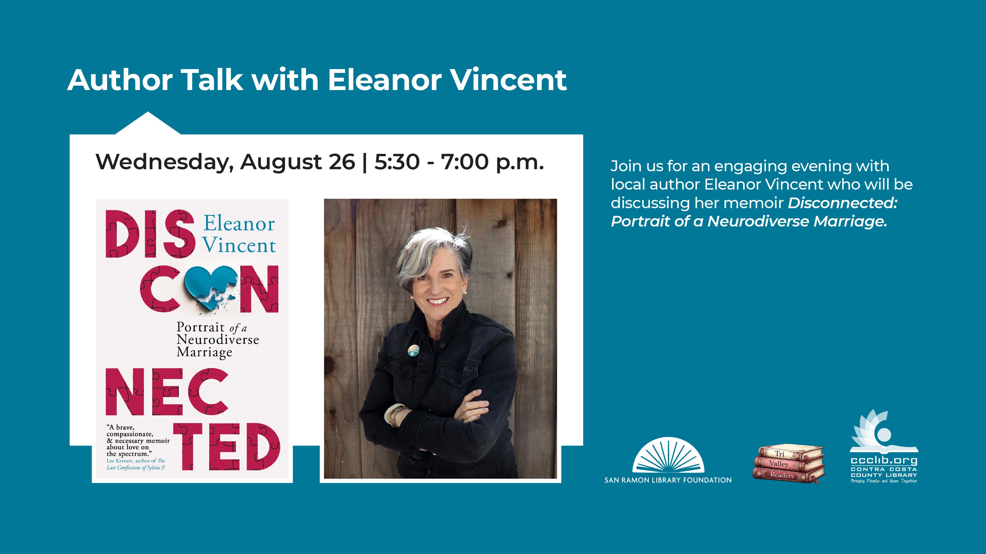 Author Talk with Eleanor Vincent