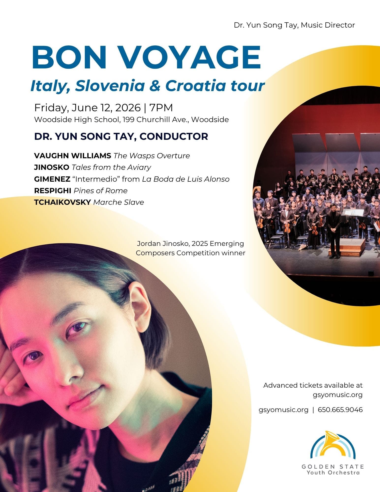 Bon Voyage Concert: Slovenia & Croatia Tour