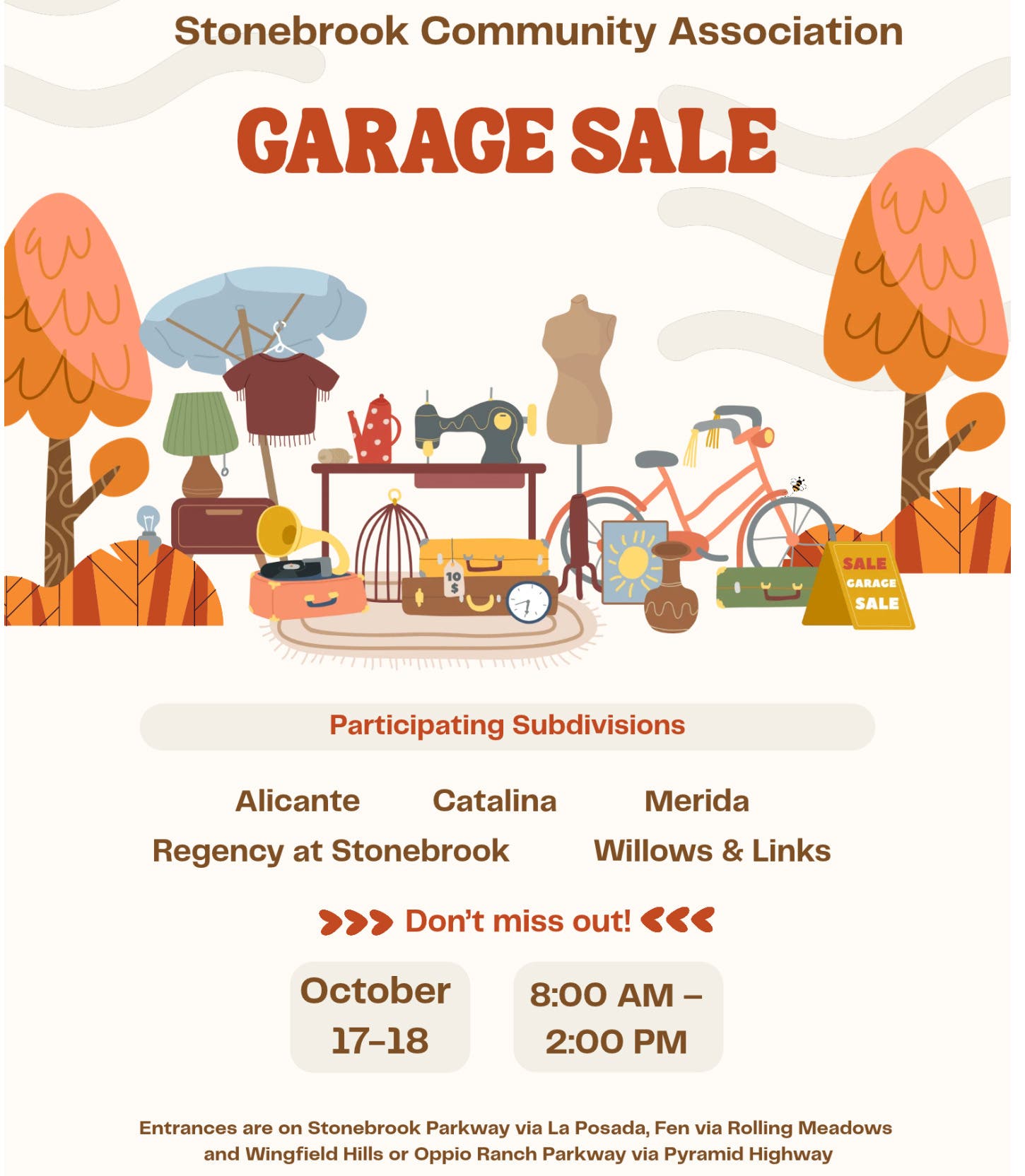 Community Garage Sale