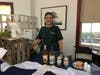 Jess Bouchette of Bouchette Vineyards brought a delightful spread to Open Mic Night!
