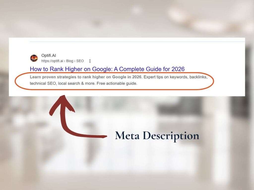 Writing SEO Optimized Meta Descriptions | Optifi AI