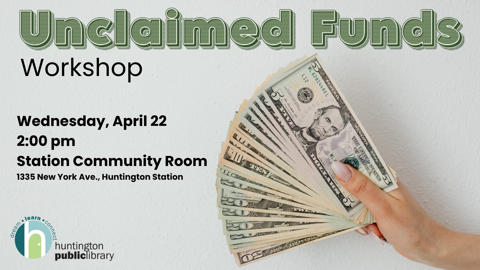 Unclaimed Funds Workshop