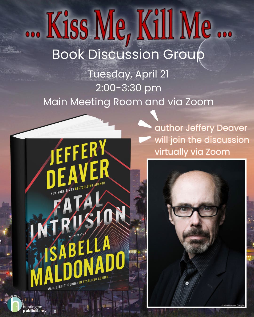 Kiss Me, Kill Me Book Group Discussion