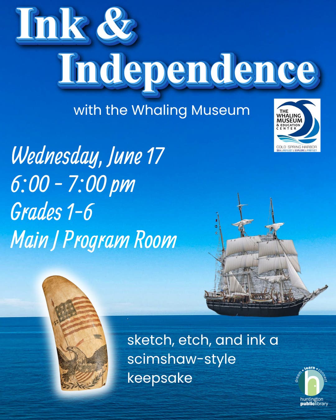Ink & Independence with the Whaling Museum