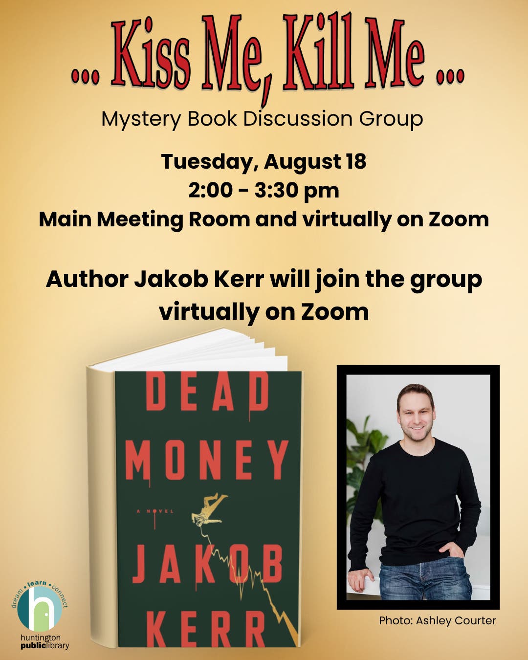 Kiss Me, Kill Me Mystery Book Group