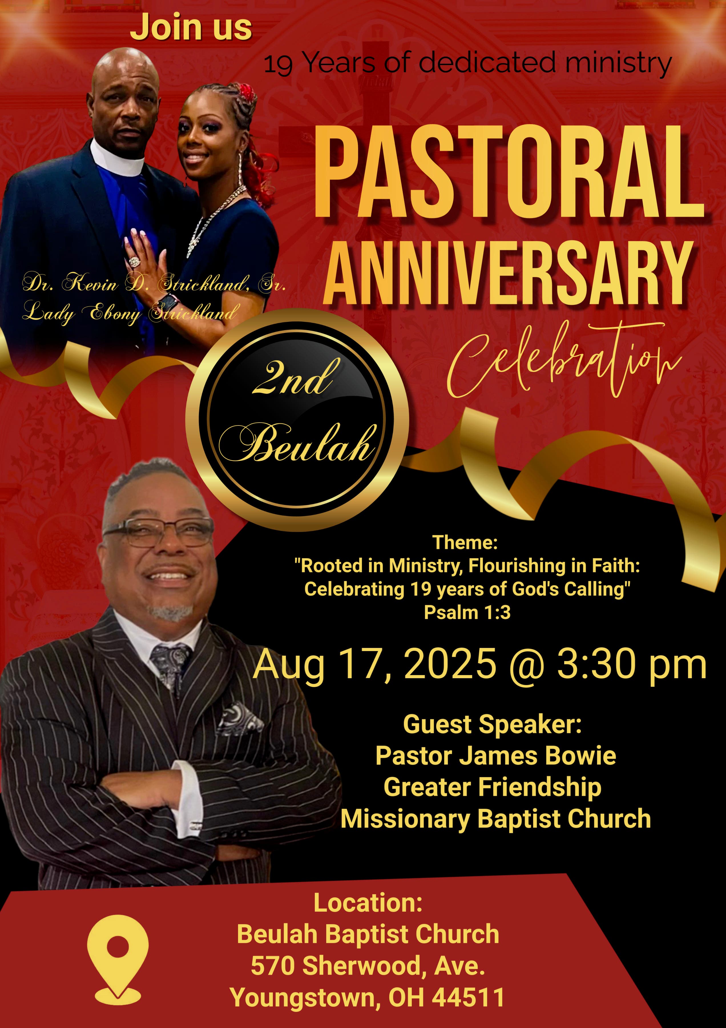 Pastoral Anniversary Celebration 