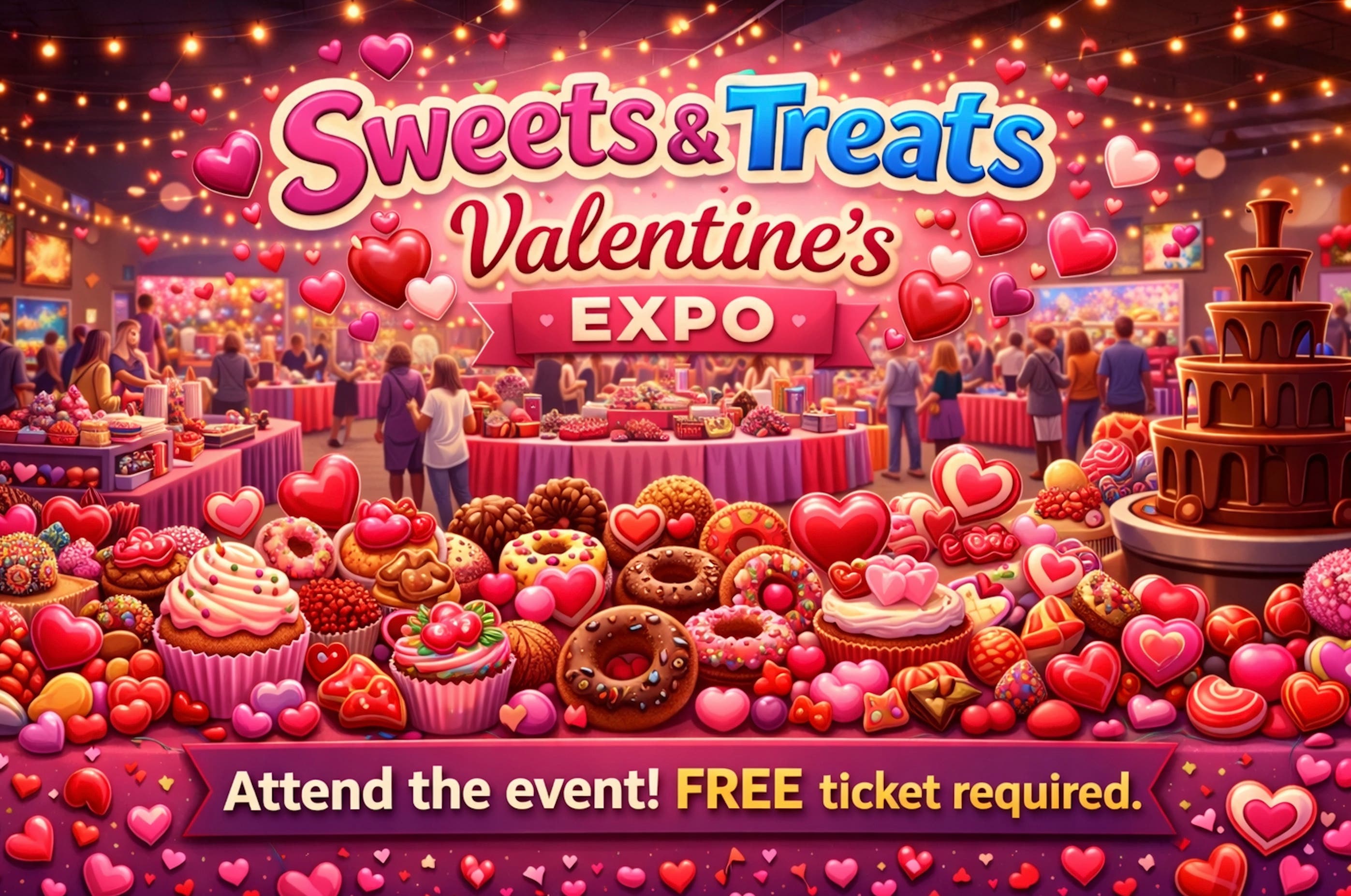 Sweets and Treats Valentines Expo 