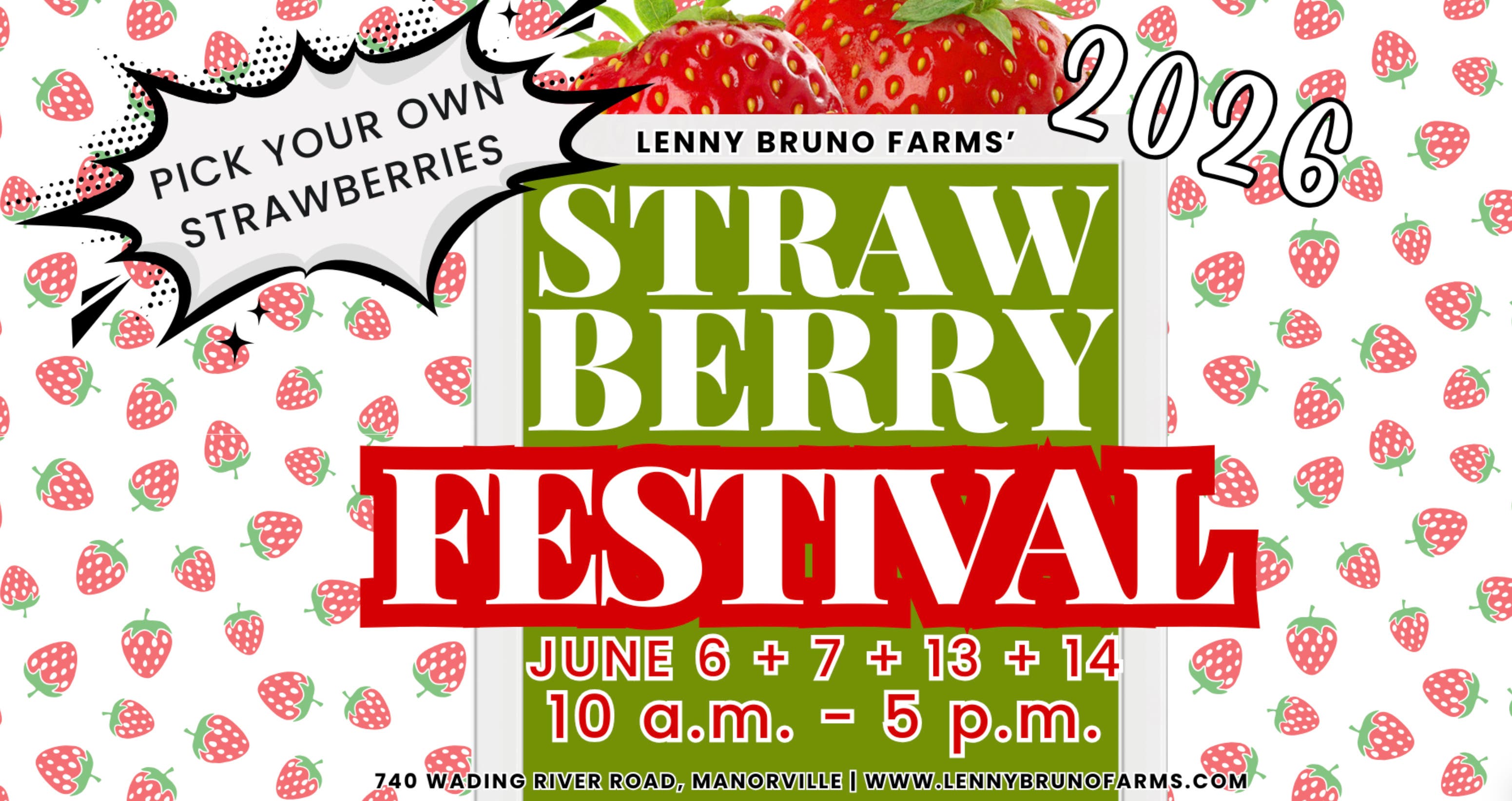 Strawberry Festival at Lenny Bruno Farms