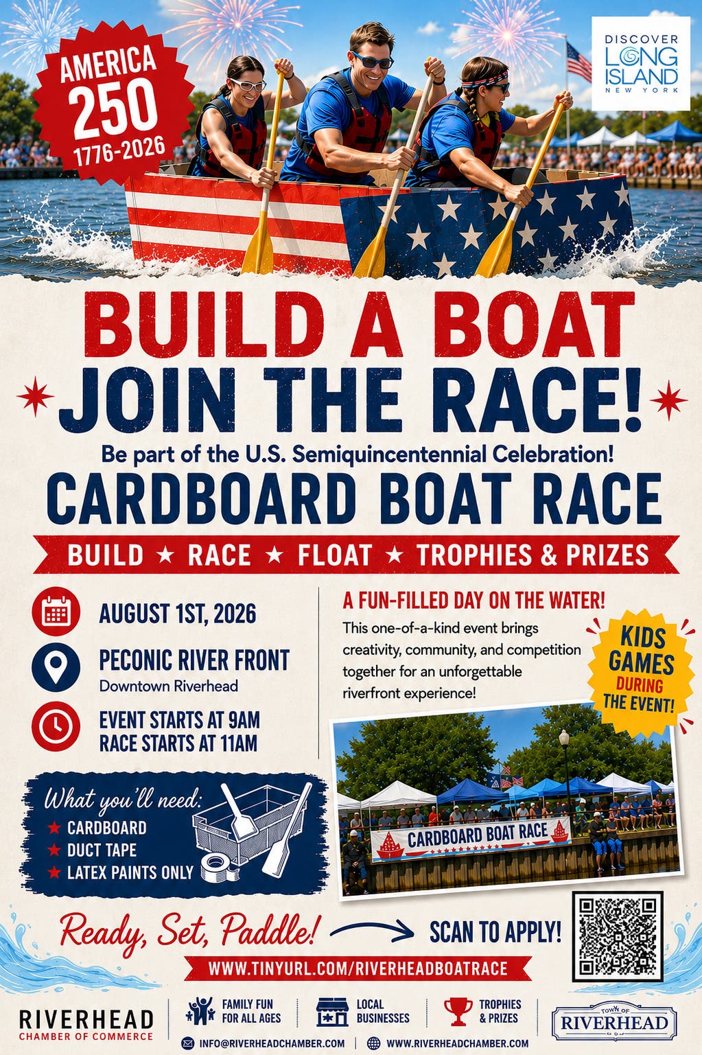 Riverhead Cardboard Boat Race