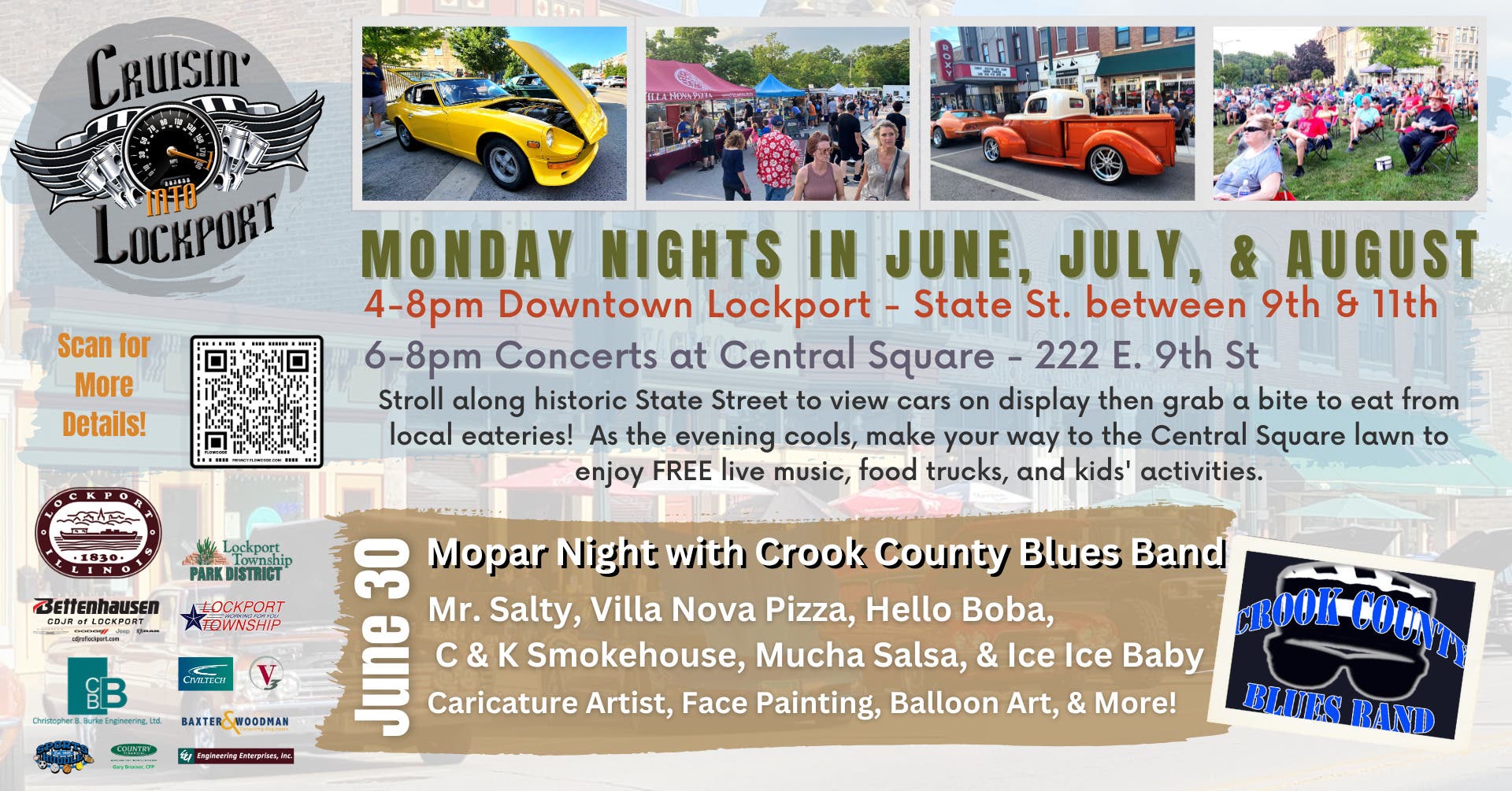Cruisin' Into Lockport Car Show