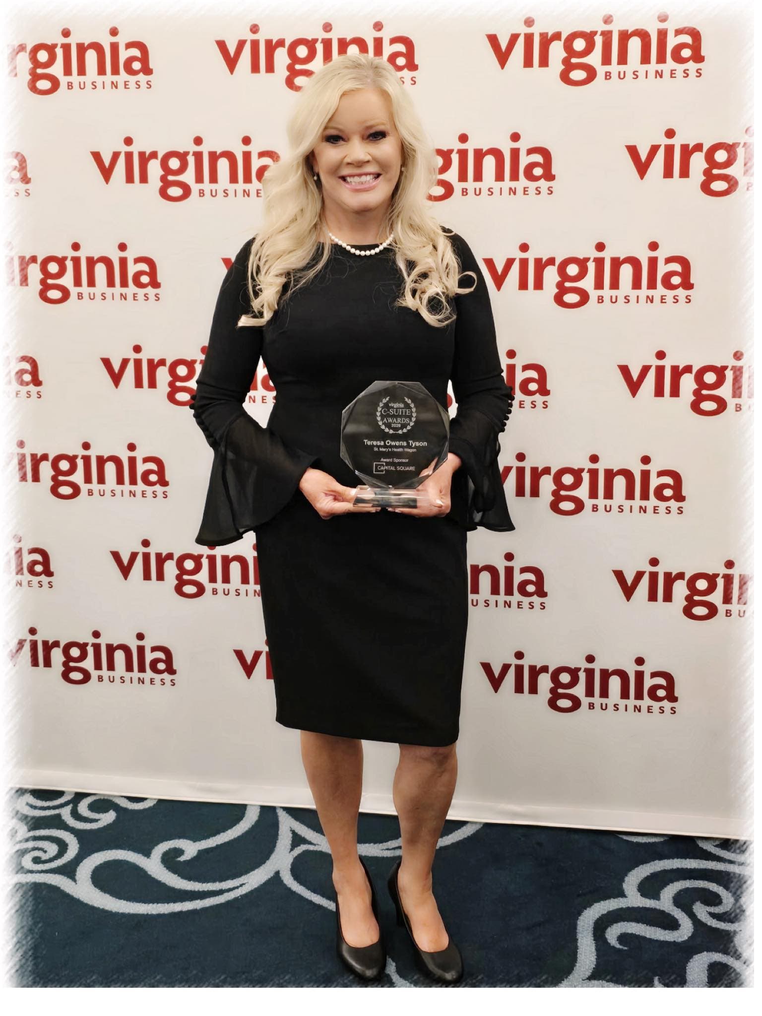 Virginia Business has selected Teresa Tyson, as a 2026 Virginia C-Suite Awards recipient