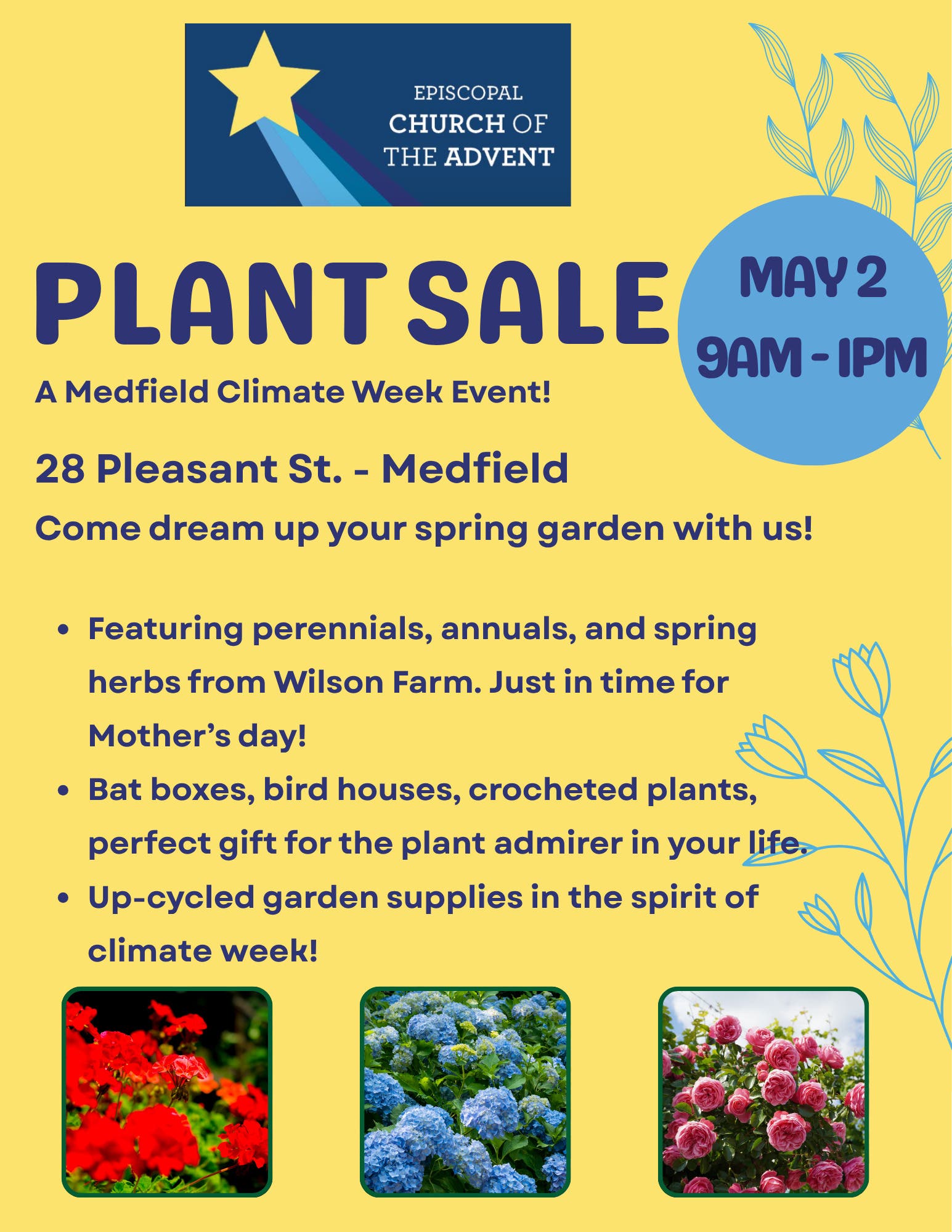 Spring Plant Sale!