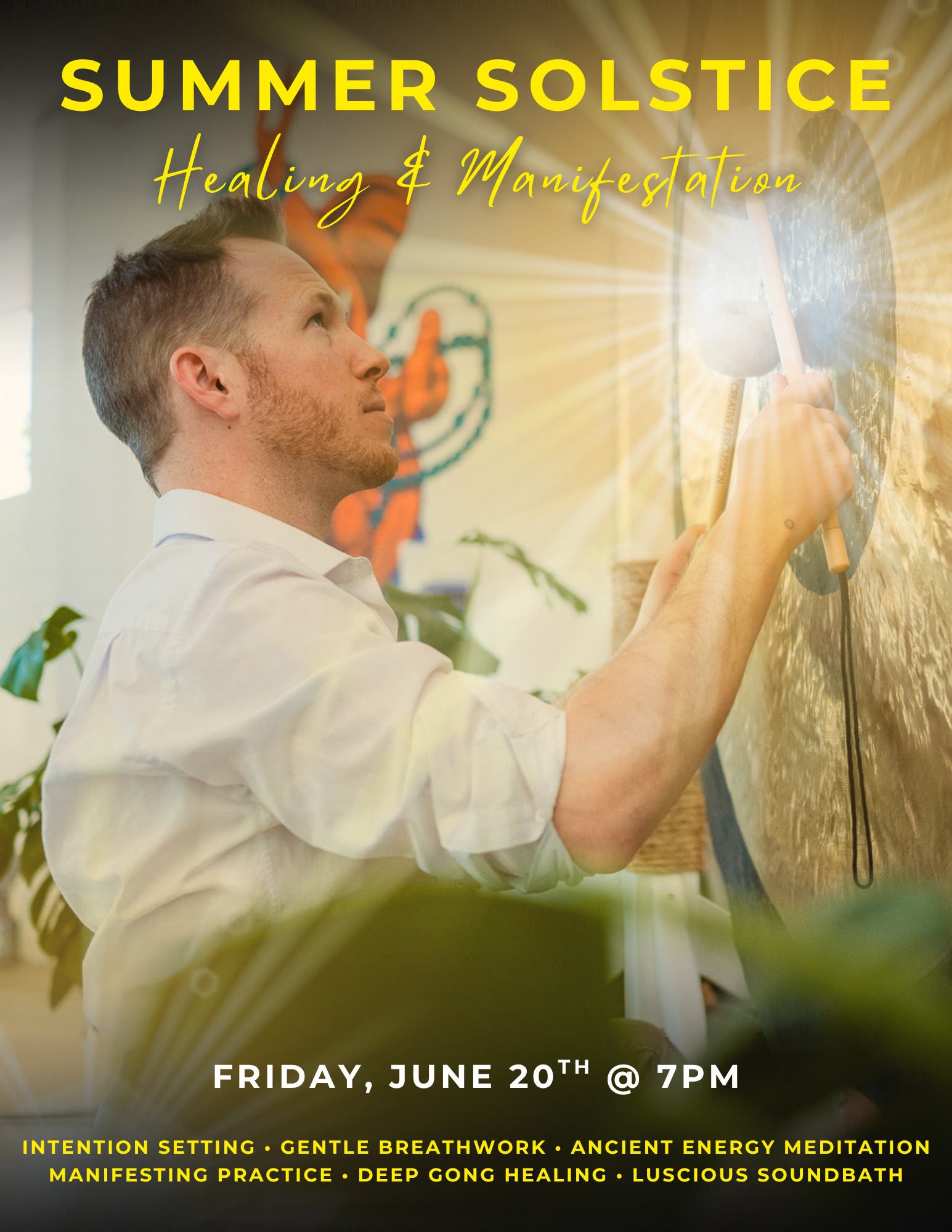 Summer Solstice Portal: Manifesting & Healing through Energy and Sound