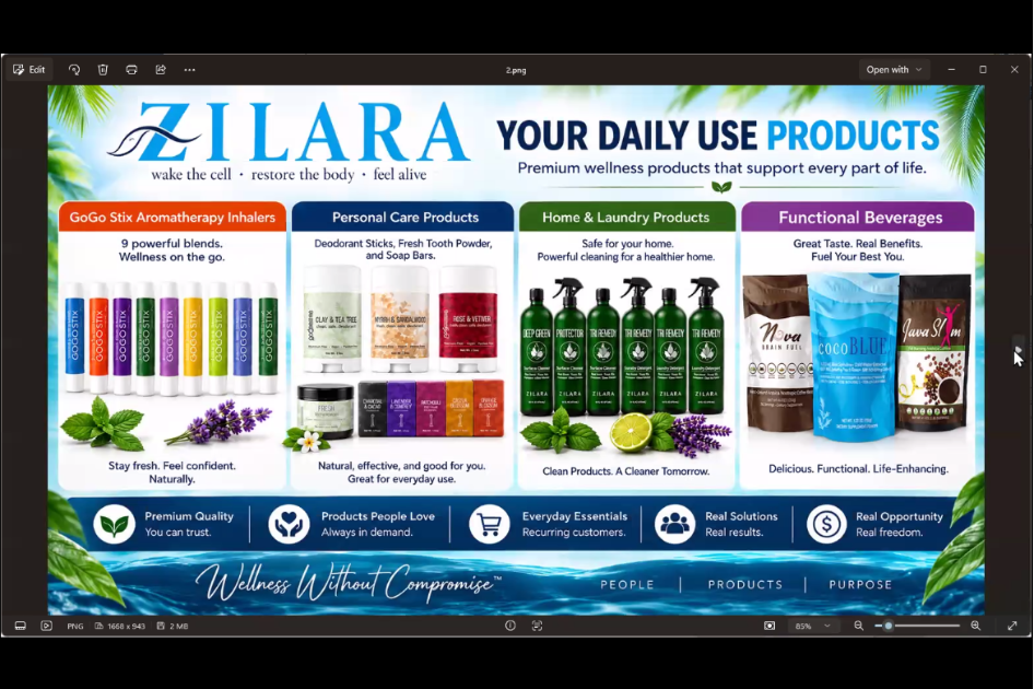 Zilara Clean Living!