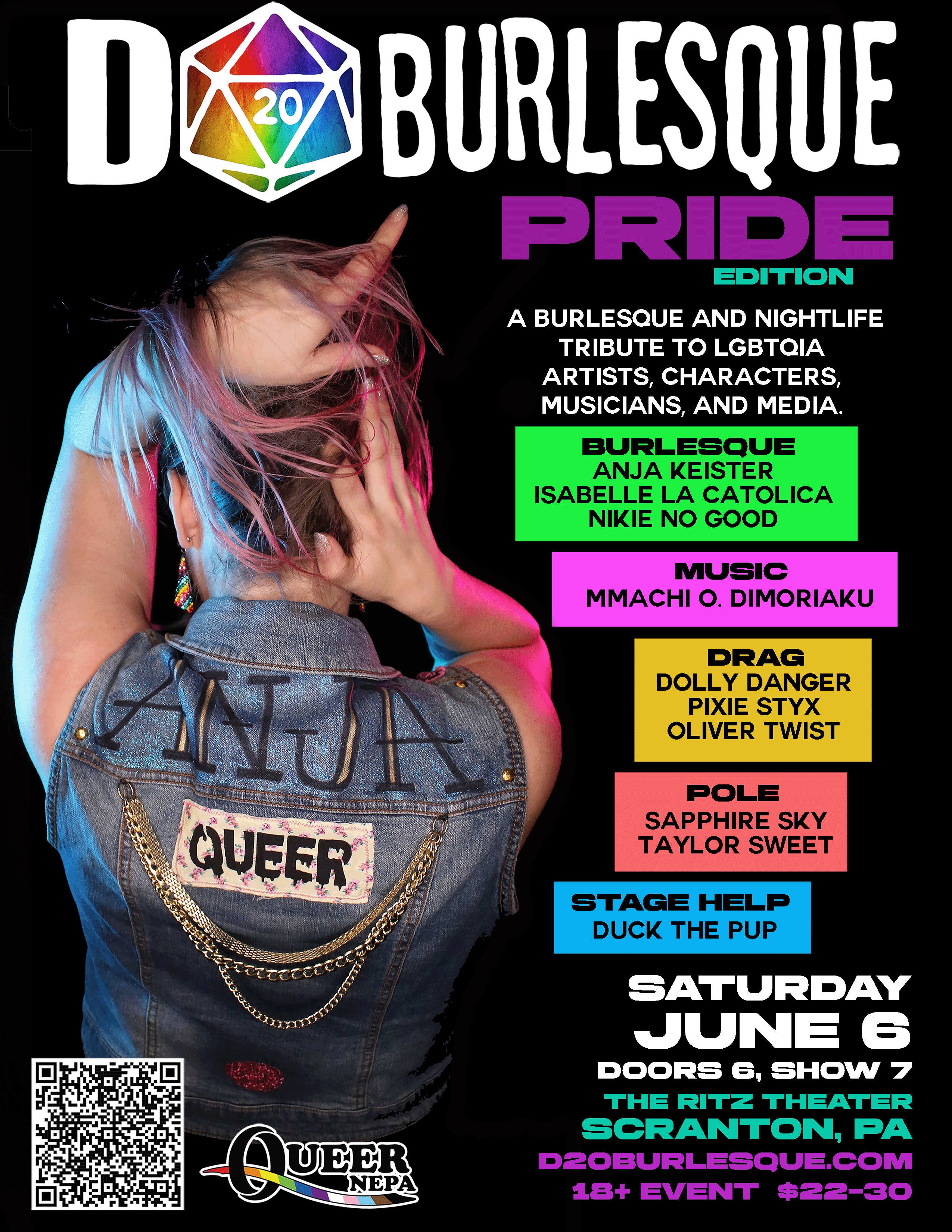 D20 Burlesque Pride Edition
