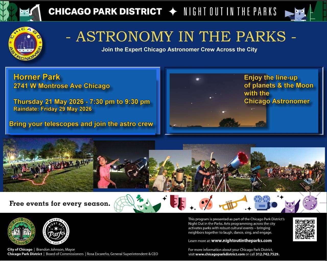 The Chicago Astronomer at Horner Park