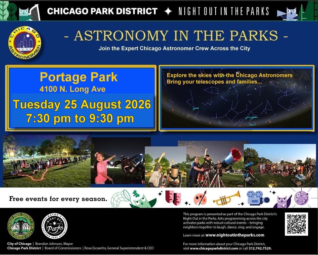 The Chicago Astronomer at Portage Park