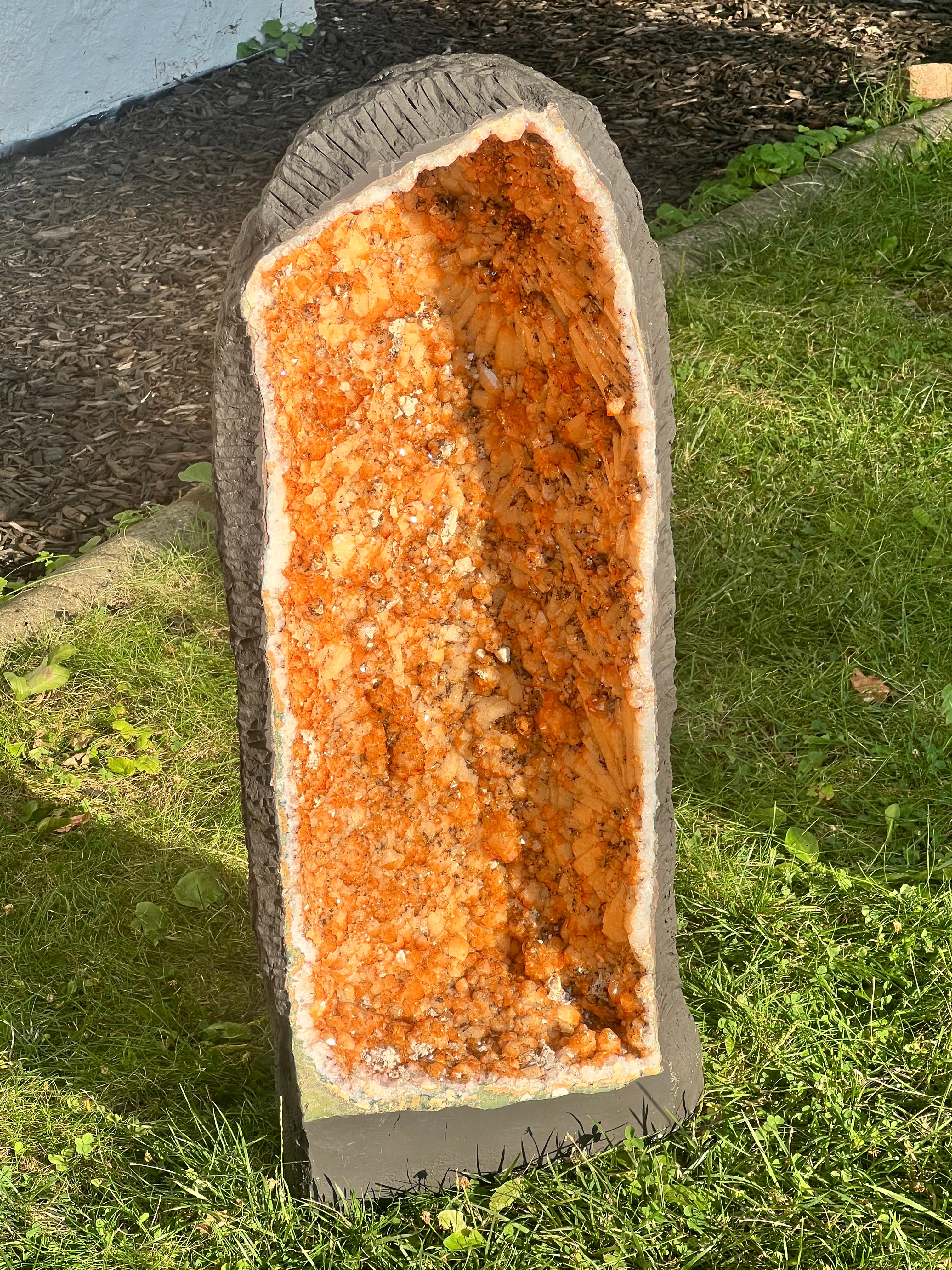 Heat Treated Citrine Cathedral 