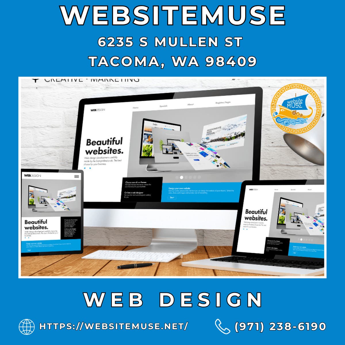 Web Design in Tacoma - Websitemuse