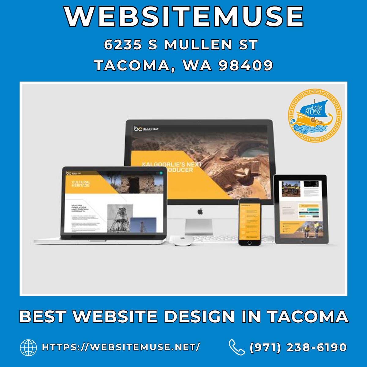 Best Website Design in Tacoma - Websitemuse