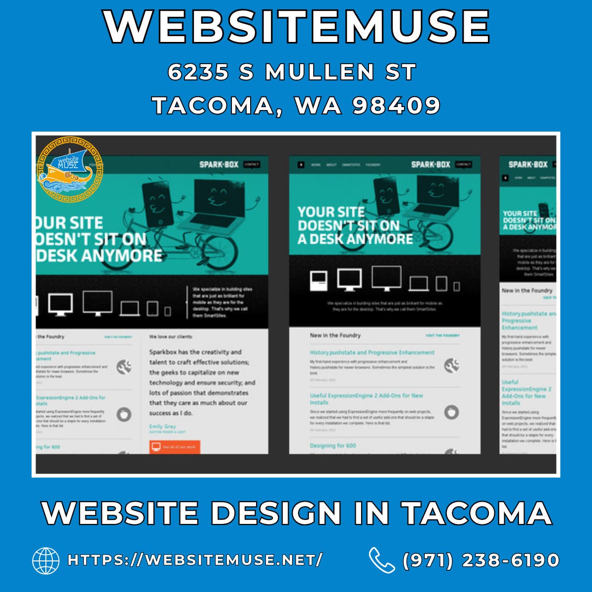 Website Design in Tacoma - Websitemuse