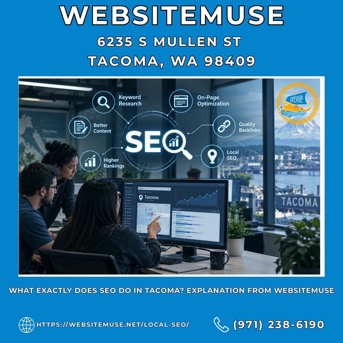 What Exactly Does SEO Do in Tacoma? Explanation From Websitemuse