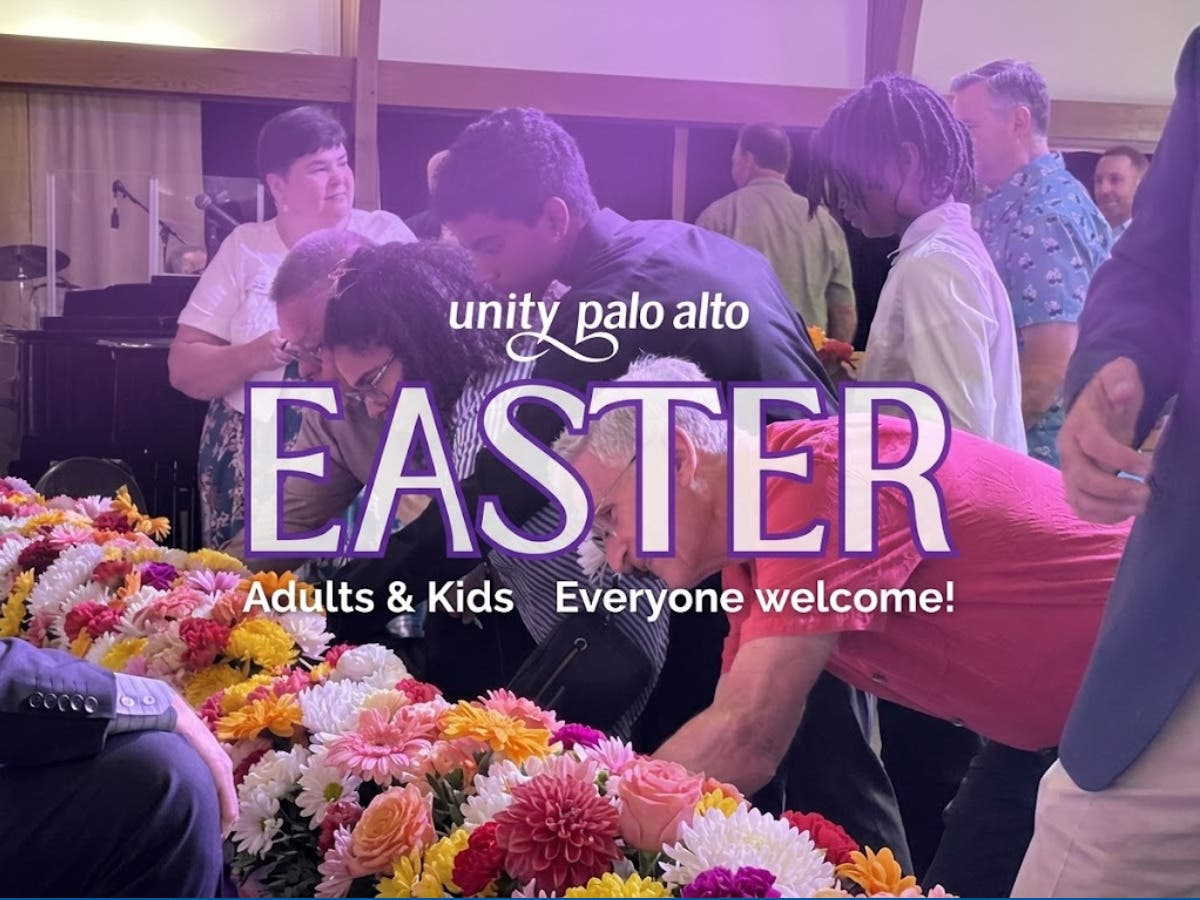Easter Sunday Service, Kids Egg Hunt & Brunch at Unity Palo Alto