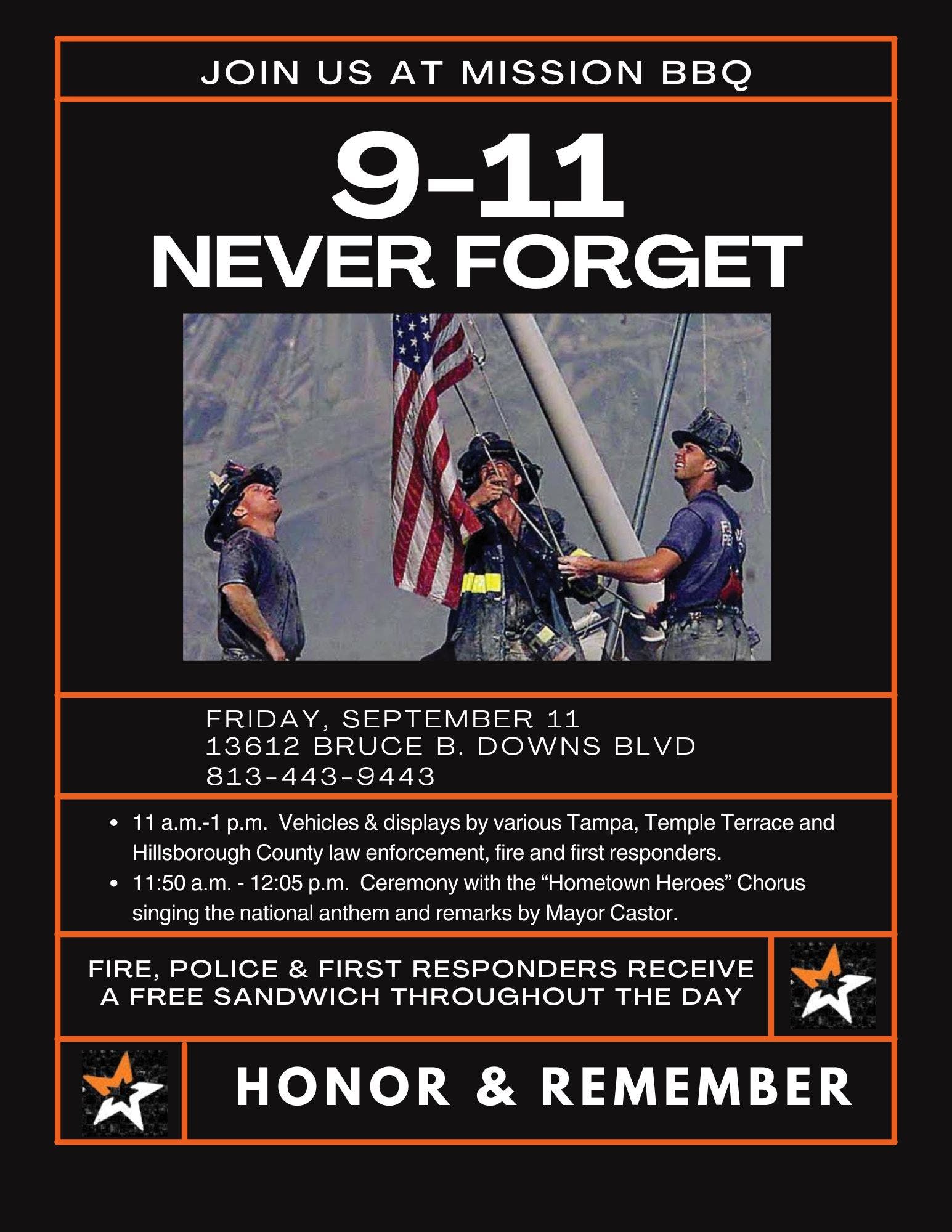 9-11 Never Forget