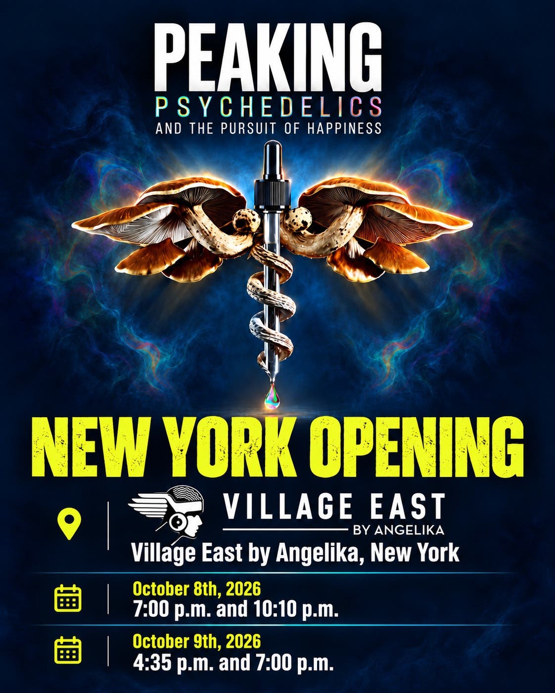 PEAKING: Psychedelics and the Pursuit of Happiness (Film Premiere)