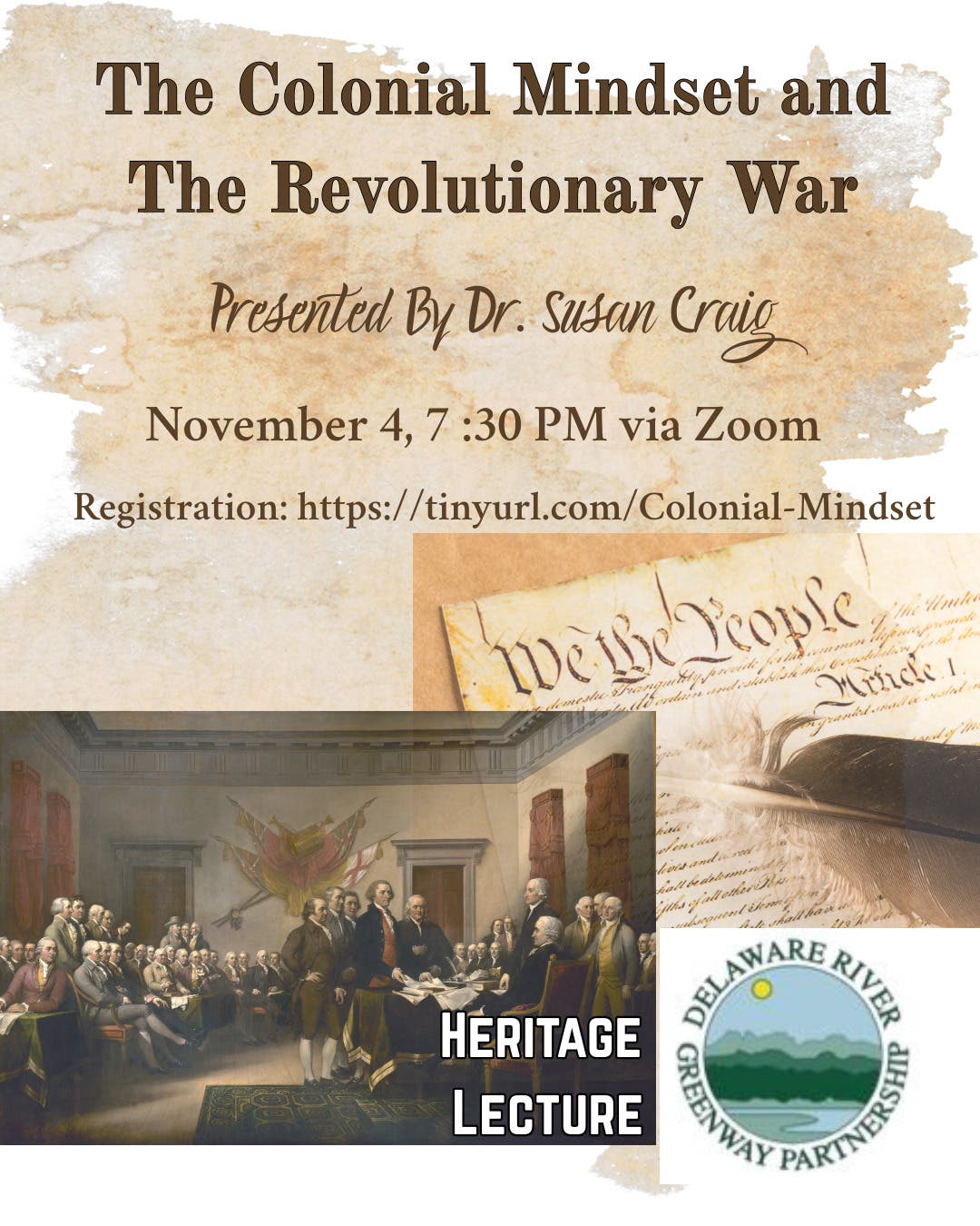 The Colonial Mindset and The Revolutionary War Presented by Dr. Susan Craig