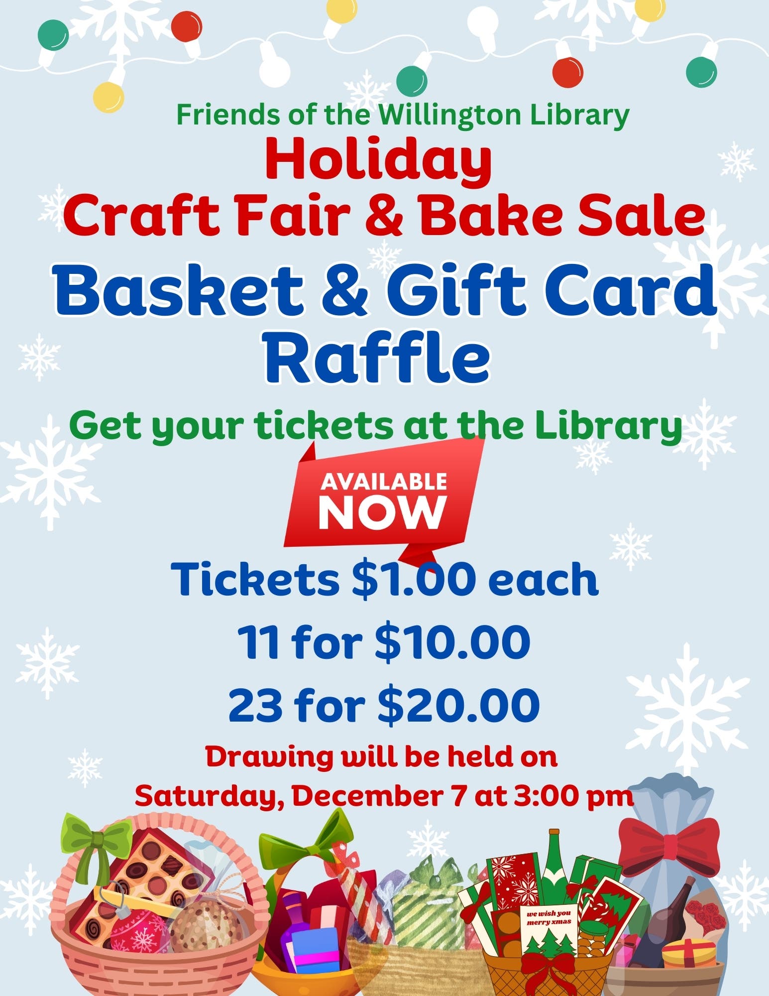 Holiday Craft Fair & Bake Sale