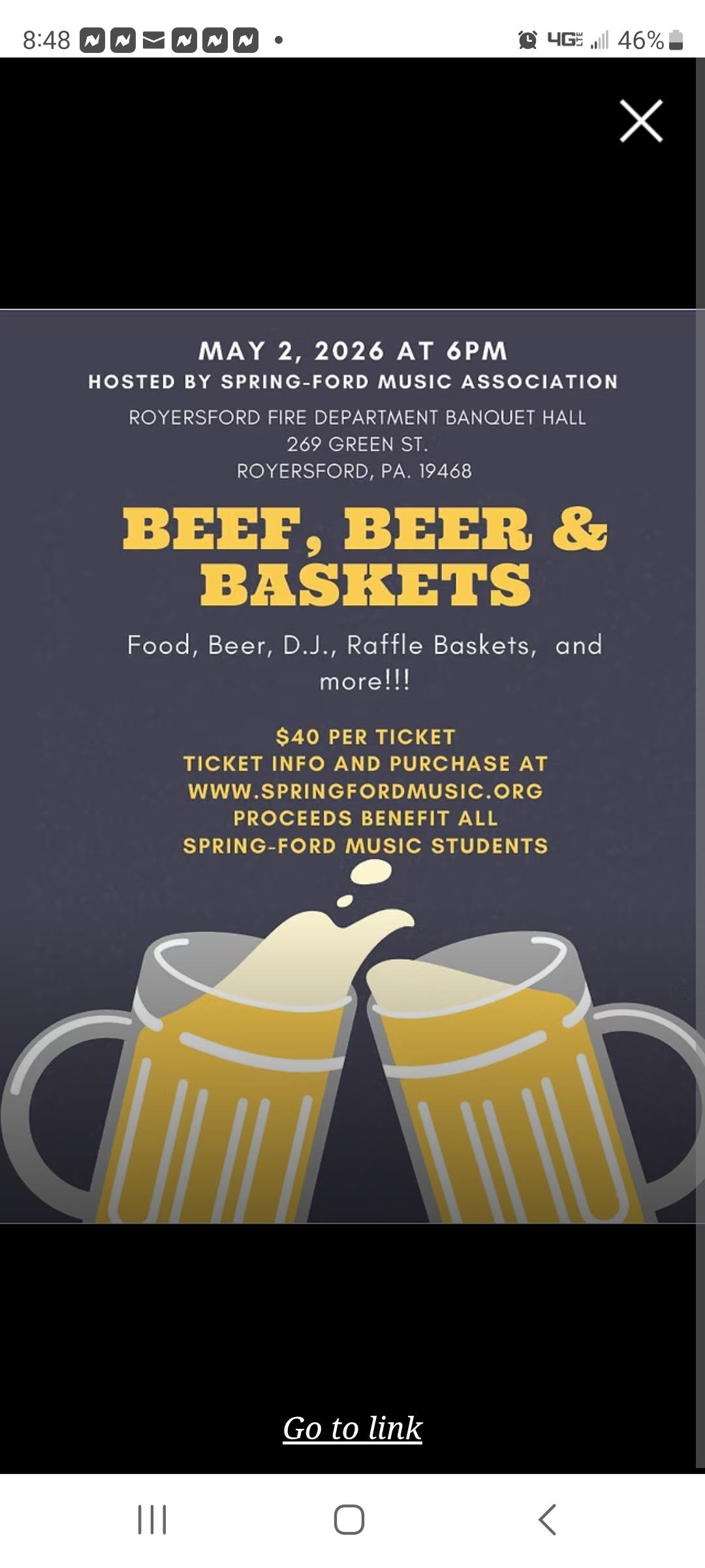 Beef, Beer and Baskets