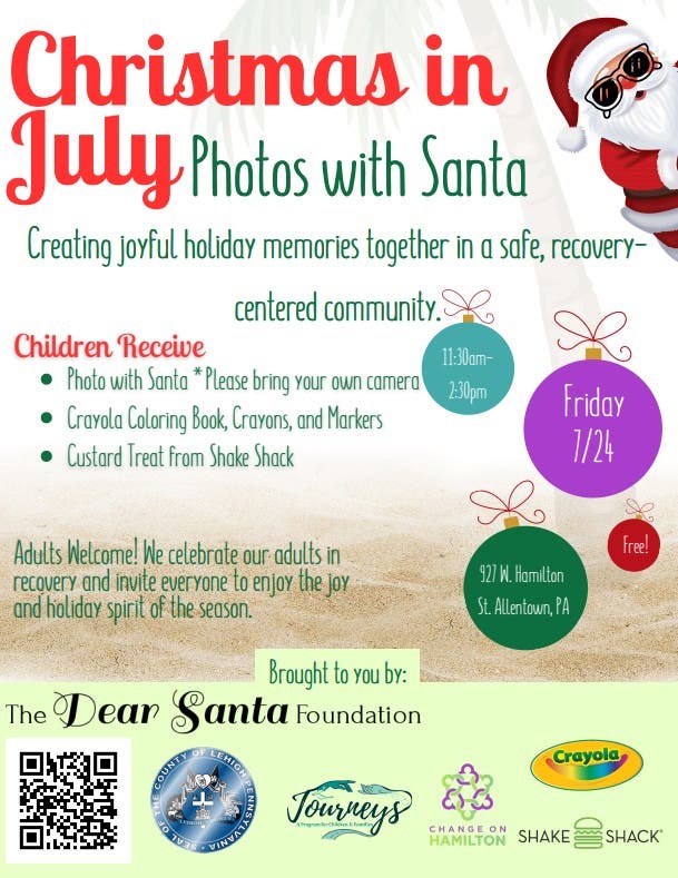 Christmas In July: Photos With Santa