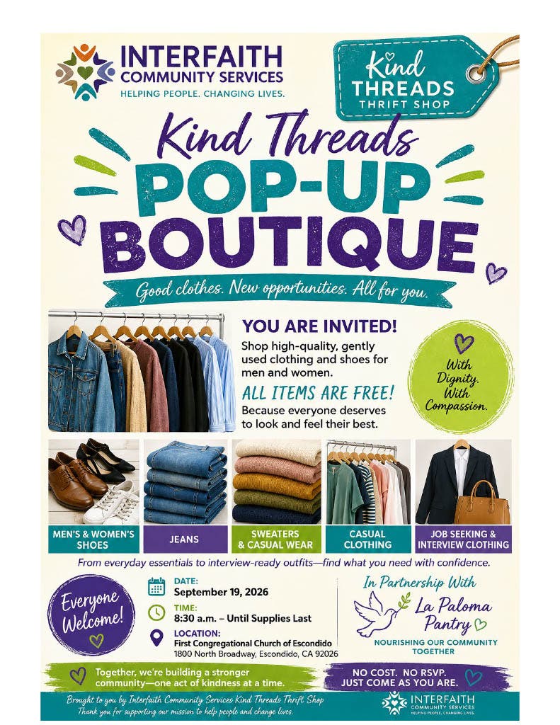 Kind Threads Pop Up Boutique