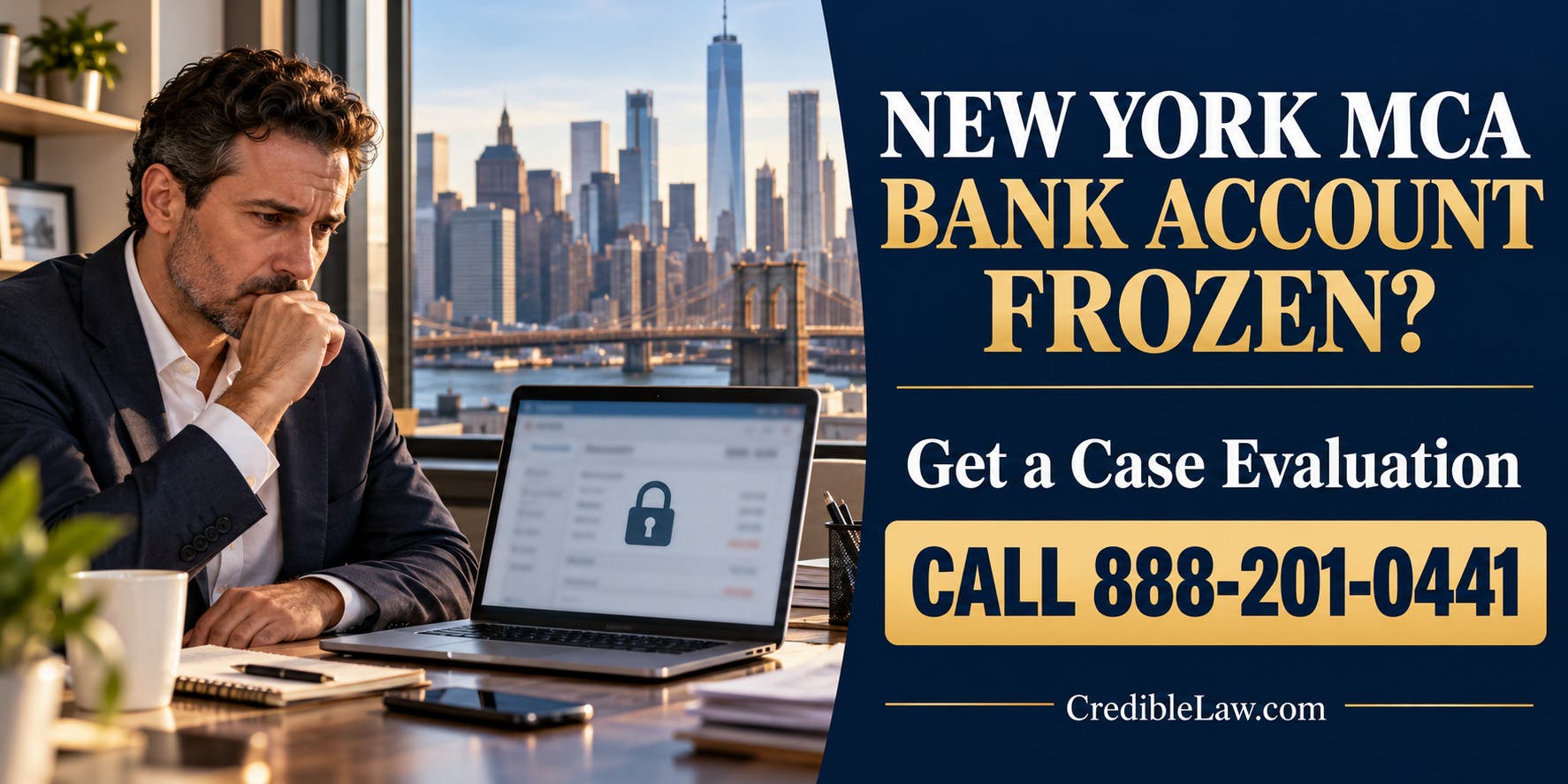 New York Merchant Cash Advance Froze Your Bank Account? How to Challenge a Restraint or Marshal Levy