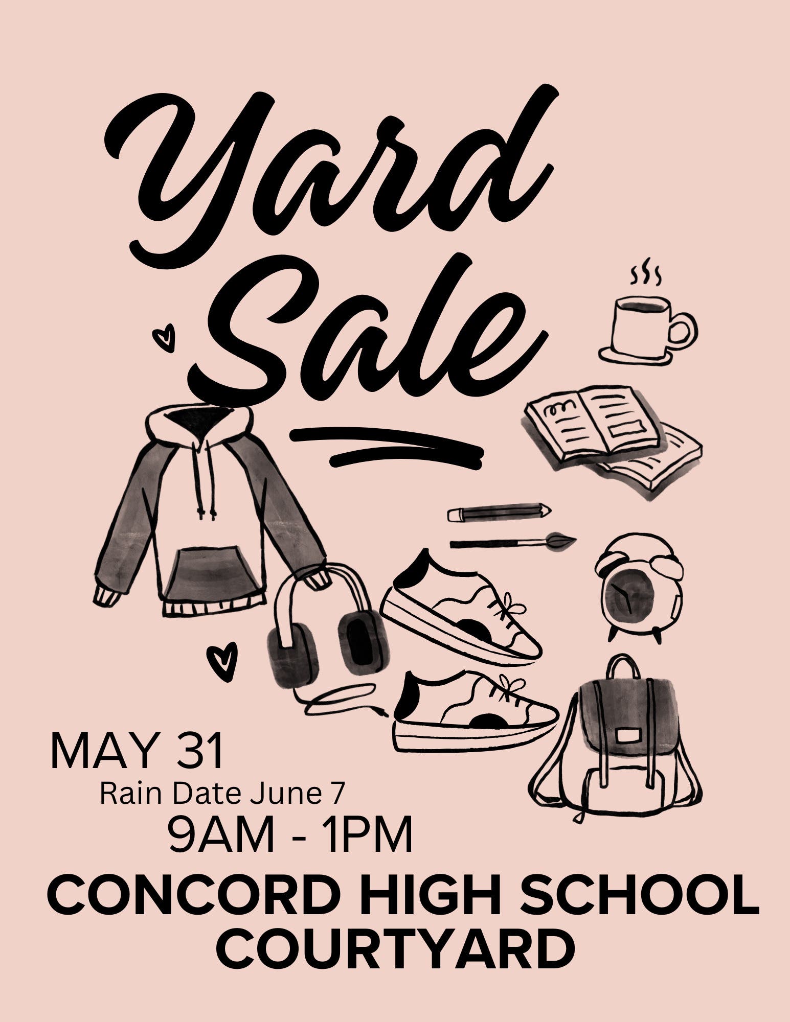 Concord High School Community Yard Sale