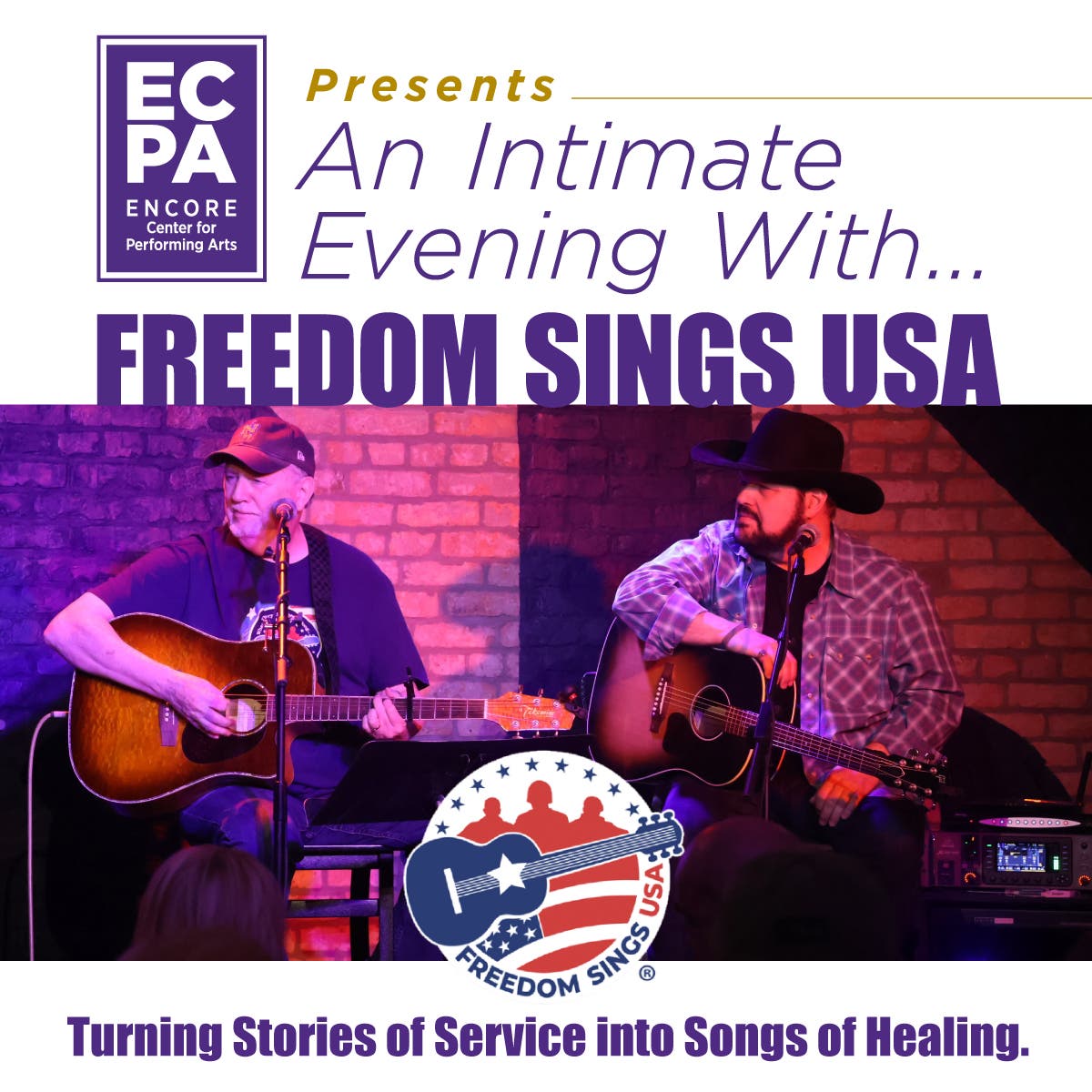 An Intimate Evening with Freedom Sings, Presented by Encore Center for Performing Arts