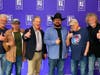 Elmhurst Mayor Scott Levin joined Nashville songwriters Steve Dean, Bill Diluigi, Bobby Tomberlin, Bill Whyte, and Wil Nance during Freedom Sings USA’s Intimate Evening at the Encore Center for Performing Arts.