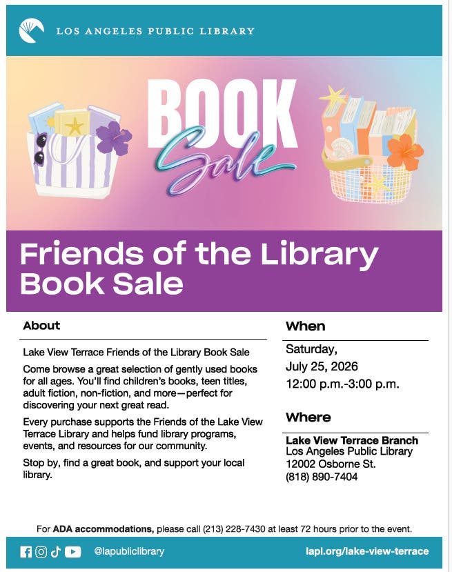 Friends of the Library Book Sale