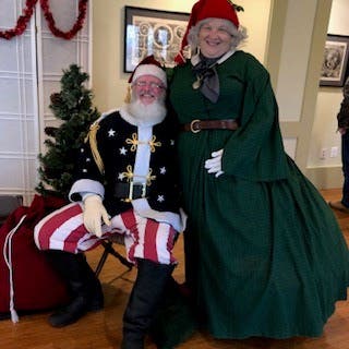 A Victorian Christmas with Santa and Mrs. Claus