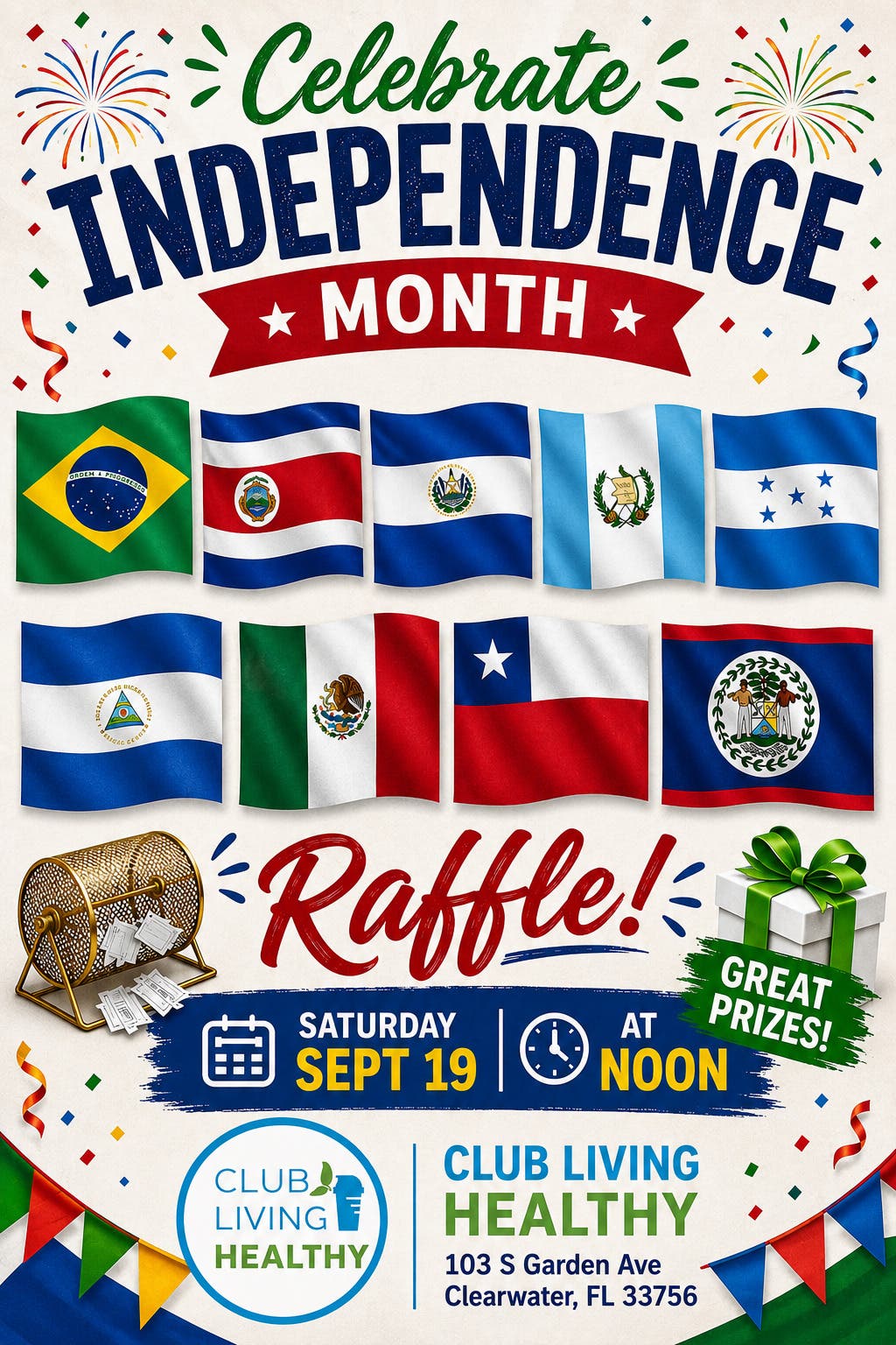 Independence Month Raffle