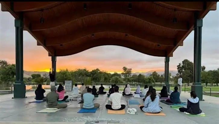Hike, meet, and meditation