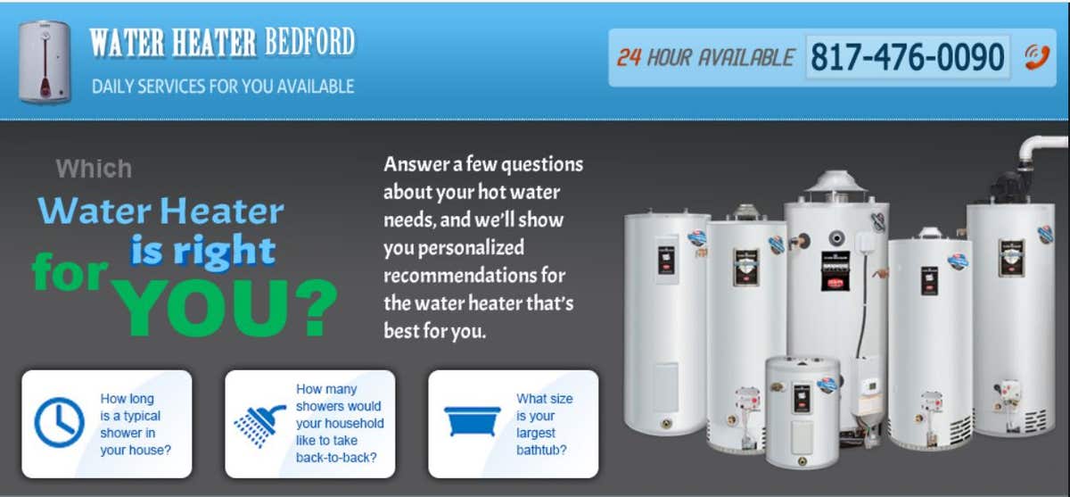 Water Heater Repair Bedford