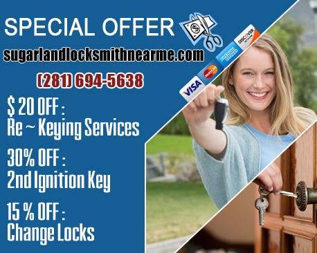 Sugar Land Locksmith Near Me